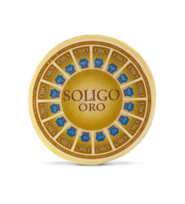 LATTERIA SOLIGO Soligo Oro 6 kg 1/1 forma - TMC 1 anno - stagionato 14 mesi
