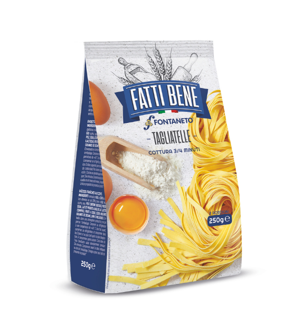 FATTI BENE Tagliatelle 250 g - TMC 3 settimane - 3 minuti di cottura